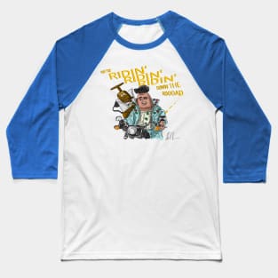 The GodThumb: Electro Robo Boogie 2 Baseball T-Shirt